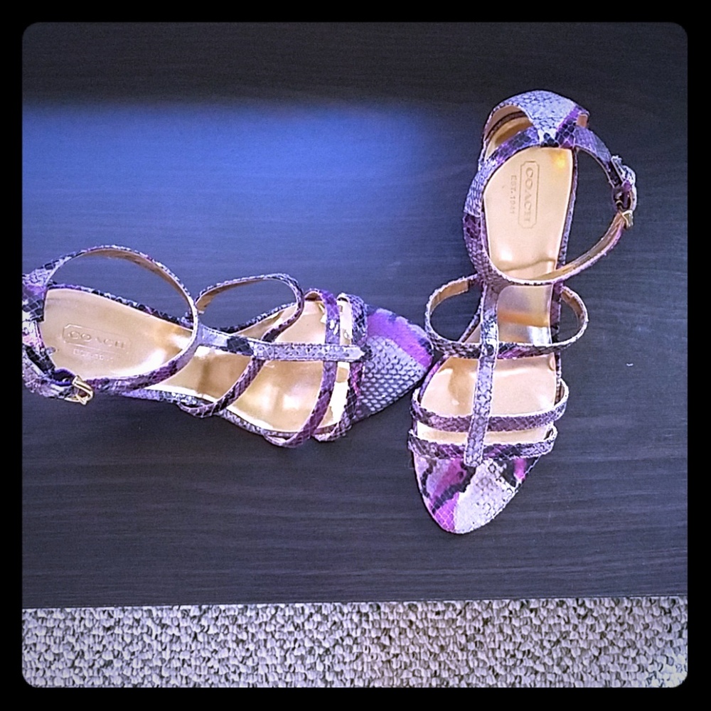 Coach heels